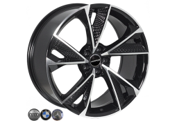 Zorat Wheels BK5749 BP R20 W9.0 PCD5x112 ET25 DIA66.6