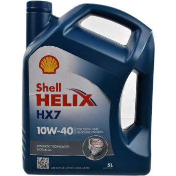 Масло SHELL Helix HX7 10W-40 (5л)