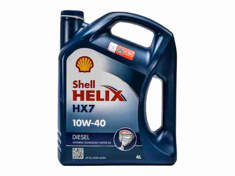 Масло SHELL Helix HX7 Diesel 10W-40 (4л)