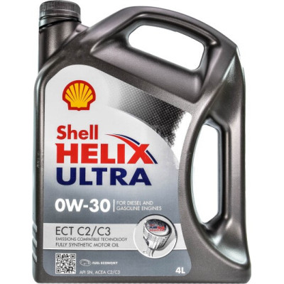 Масло SHELL Helix Ultra ECT 0W-30 (4л)