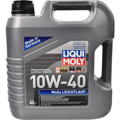 Масло LIQUI MOLY MoS2 Leichtlauf 10W-40 (4л)