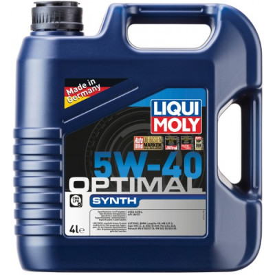 Масло LIQUI MOLY Optimal Synth 5W-40 (4л)