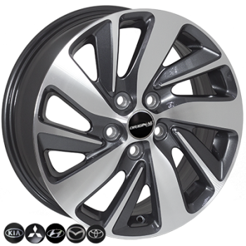 ZF TL0011 GMF R17 W6.5 PCD5x114.3 ET46 DIA67.1