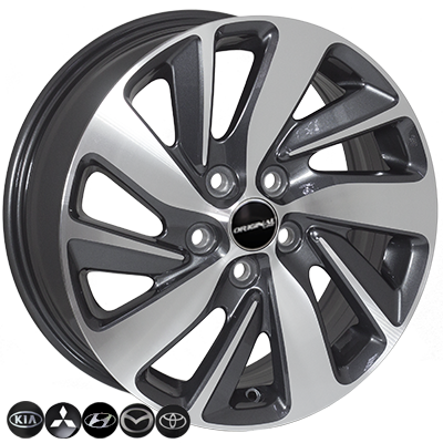 ZF TL0011 GMF R17 W6.5 PCD5x114.3 ET46 DIA67.1