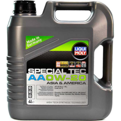 Масло LIQUI MOLY Special Tec AA 0W-20 (4л)