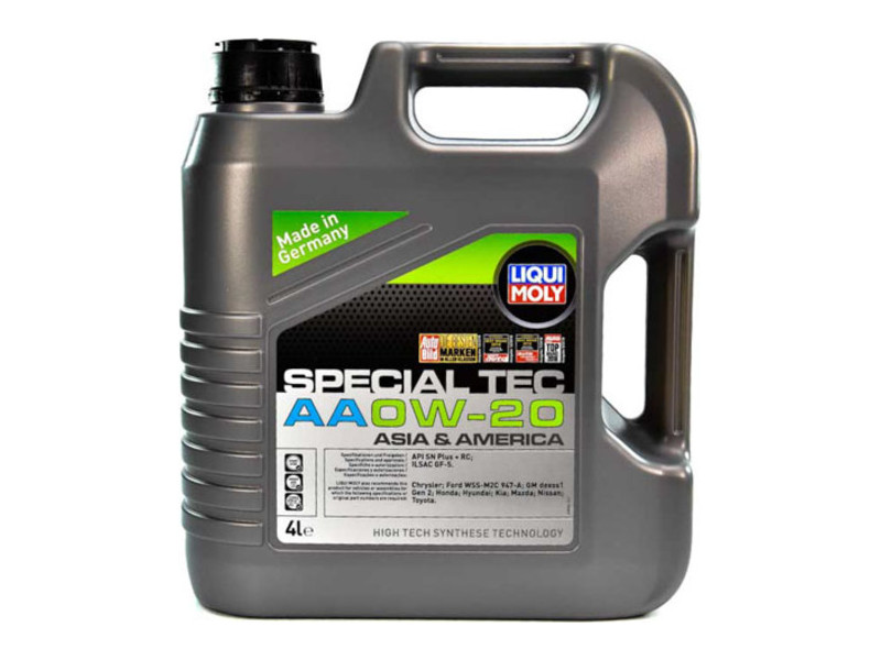 Масло LIQUI MOLY Special Tec AA 0W-20 (4л)