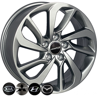 ZF TL0417 Dark Silver R17 W7.0 PCD5x114.3 ET51 DIA67.1