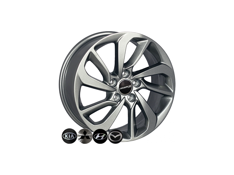 ZF TL0417 Dark Silver R17 W7.0 PCD5x114.3 ET51 DIA67.1