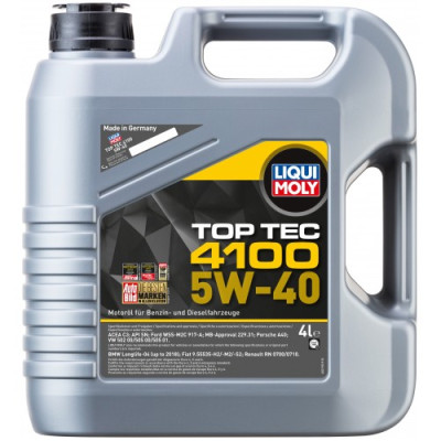 Масло LIQUI MOLY Top Tec 4100 5W-40 (4л)