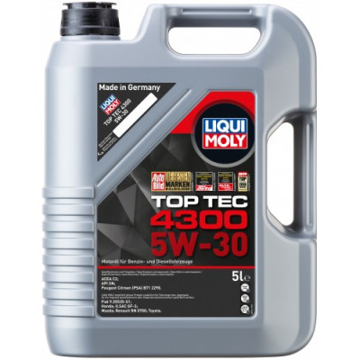 Масло LIQUI MOLY TOP TEC 4300 5W-30 (5л)