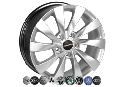 Zorat Wheels BK438 HS R15 W6.5 PCD5x114.3 ET40 DIA67.1