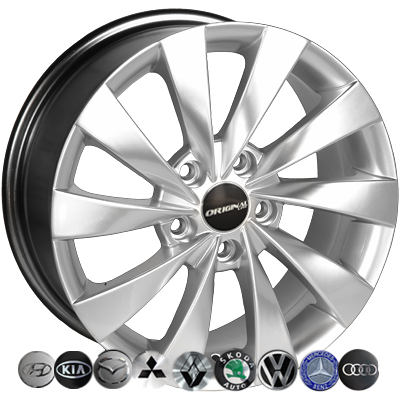 Zorat Wheels BK438 HS R15 W6.5 PCD5x112 ET35 DIA66.6