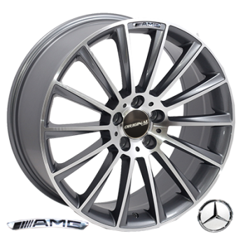 Zorat Wheels BK836 GP R18 W8.5 PCD5x112 ET35 DIA66.6