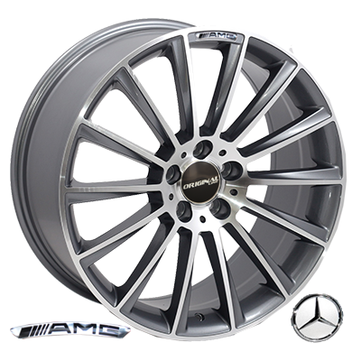 Zorat Wheels BK836 GP R18 W8.5 PCD5x112 ET35 DIA66.6