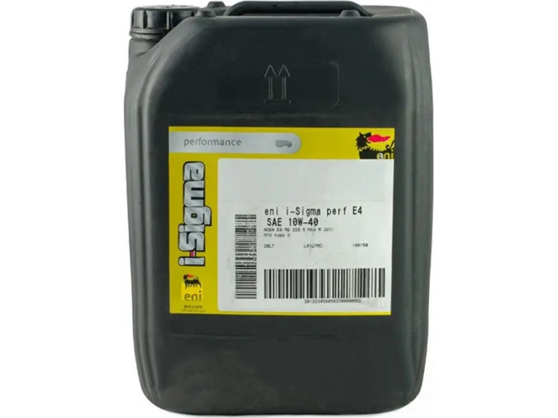 Масло ENI i-Sigma perfomance E4 10W-40 (20л)
