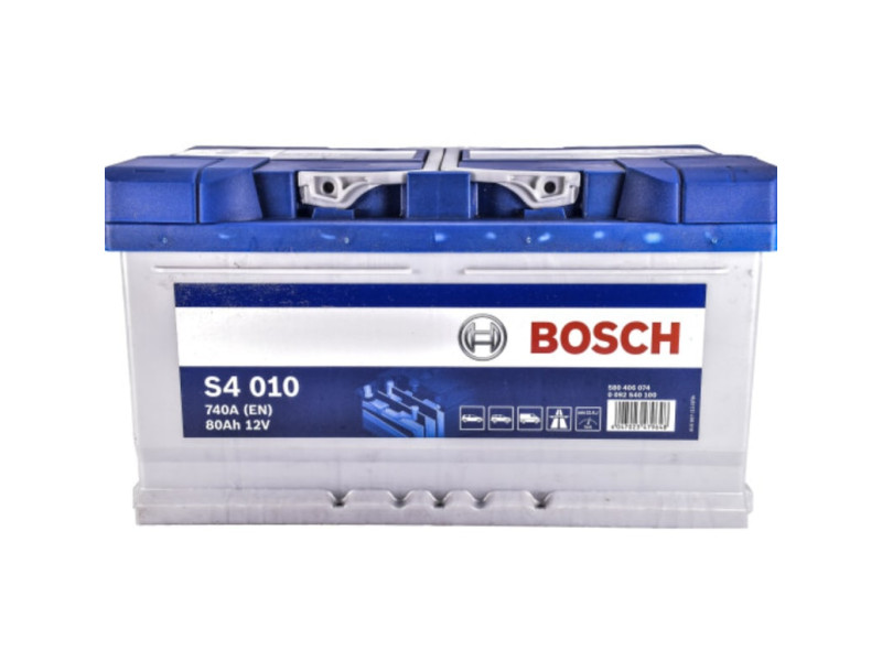 Аккумулятор  BOSCH (S4010) 80Ah-12v, EN740