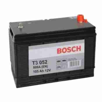 Аккумулятор  BOSCH (T3052) 105Ah-12v,EN800