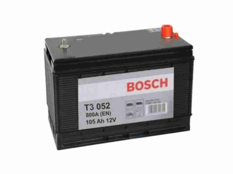 Аккумулятор  BOSCH (T3052) 105Ah-12v,EN800