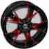 Sportmax Racing SR-508 Black+Red Ins. R18 W7.5 PCD10x112 ET42 DIA67.1