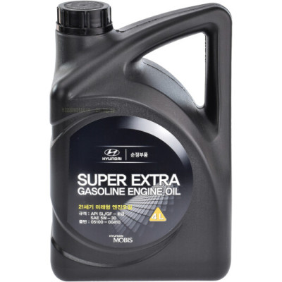 Олива MOBIS Super Extra Gasoline 5W-30 (4л)