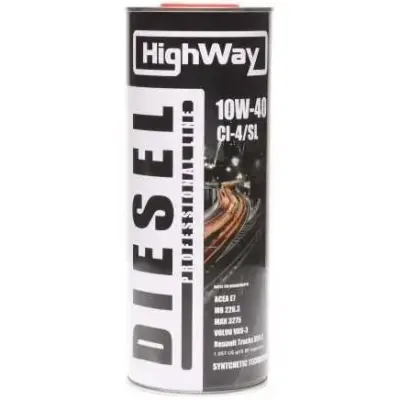 Масло  HIGHWAY 10W-40 (1л)