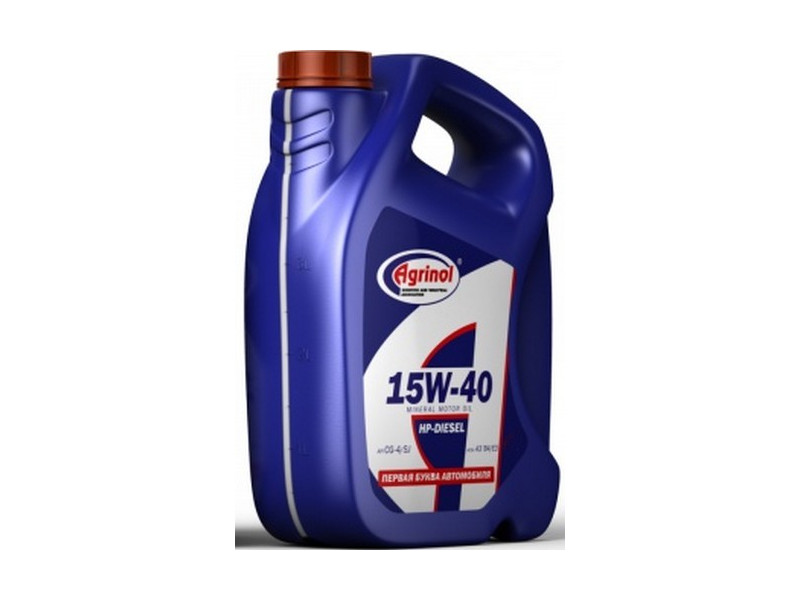 Масло  АГРИНОЛ HP-DIESEL 15W-40 (5л)