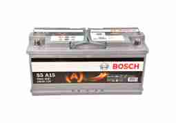 Аккумулятор  BOSCH AGM (S5A15) 105Ah-12v, EN950