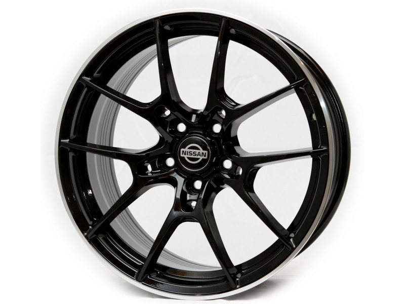 Диск Replica Nissan KW11 MBL R17 W7.5 PCD5х114.3 ET35 DIA73.1