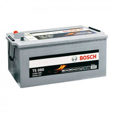 Аккумулятор  BOSCH (T5080) 225Ah-12v, EN1150