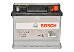 Акумулятор BOSCH (S3001) 41Ah-12v, EN360