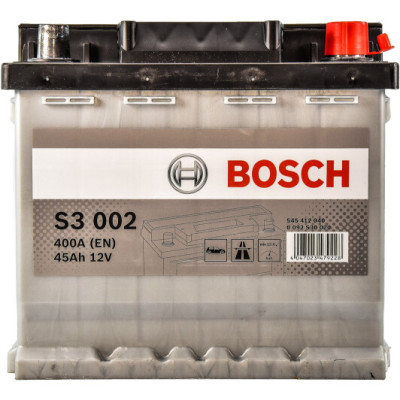 Акумулятор BOSCH (S3002) 45Ah-12v, EN400