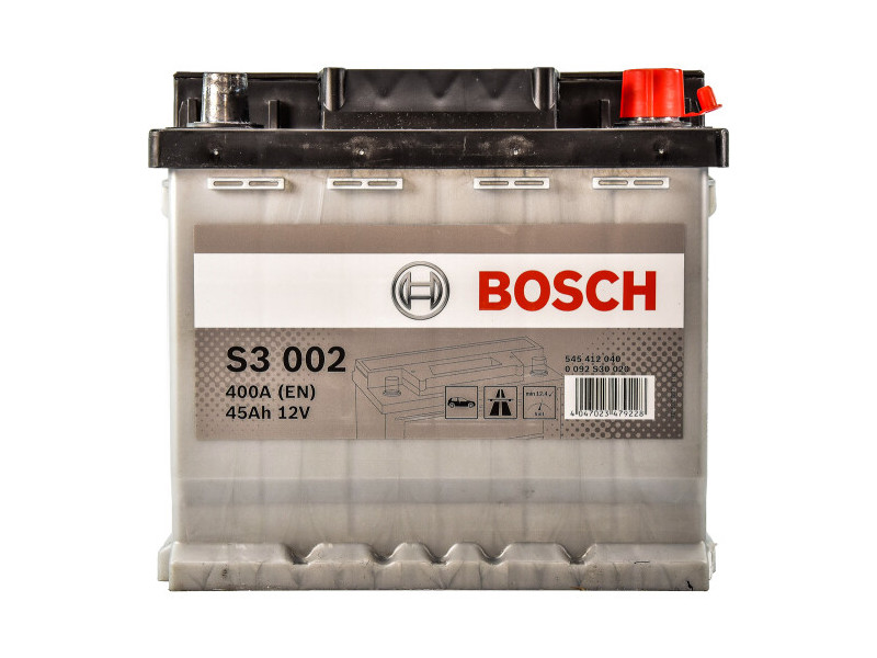 Акумулятор BOSCH (S3002) 45Ah-12v, EN400