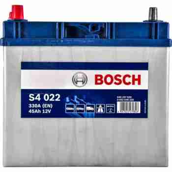 Аккумулятор  BOSCH (S4022) 45Ah-12v, EN330