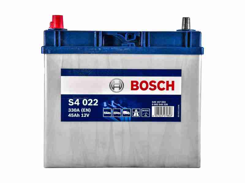 Акумулятор BOSCH (S4022) 45Ah-12v, EN330