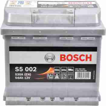 Аккумулятор  BOSCH (S5002) 54Ah-12v, EN530