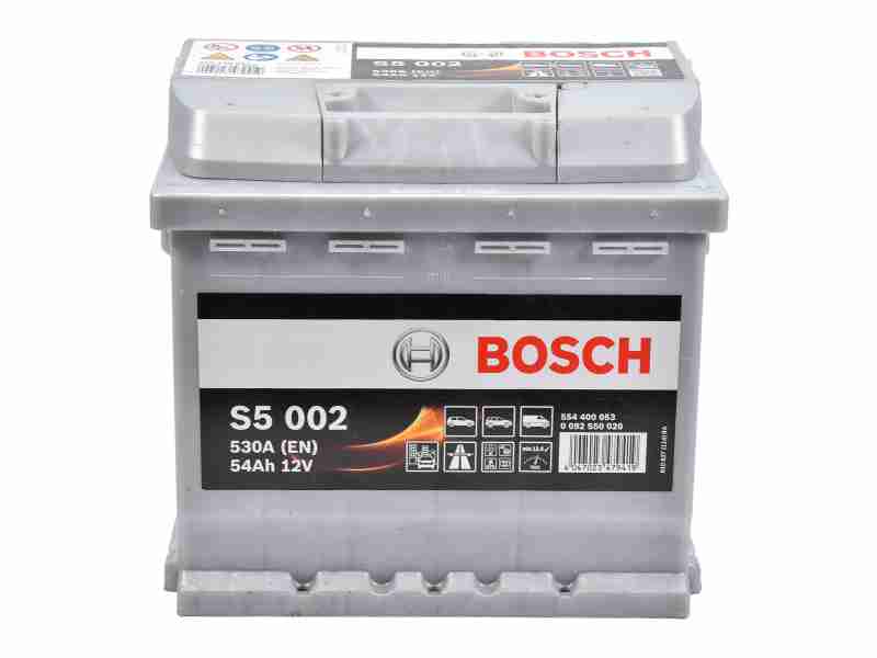 Аккумулятор  BOSCH (S5002) 54Ah-12v, EN530