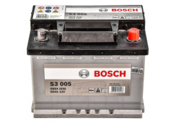 Акумулятор BOSCH (S3005) 56Ah-12v, EN480
