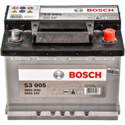 Аккумулятор  BOSCH (S3005) 56Ah-12v, EN480