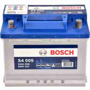 Аккумулятор  BOSCH (S4005) 60Ah-12v, EN540