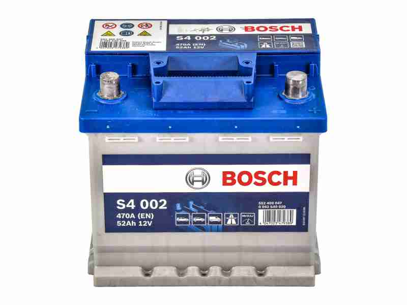 Акумулятор BOSCH (S4002) 52Ah-12v, EN470