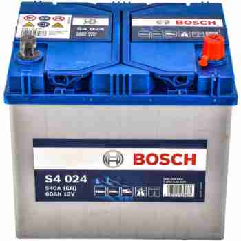 Акумулятор BOSCH (S4024) 60Ah-12v, EN540
