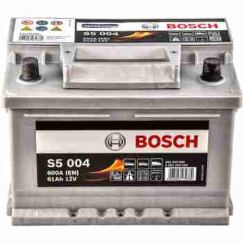 Акумулятор BOSCH (S5004) 61Ah-12v, EN600