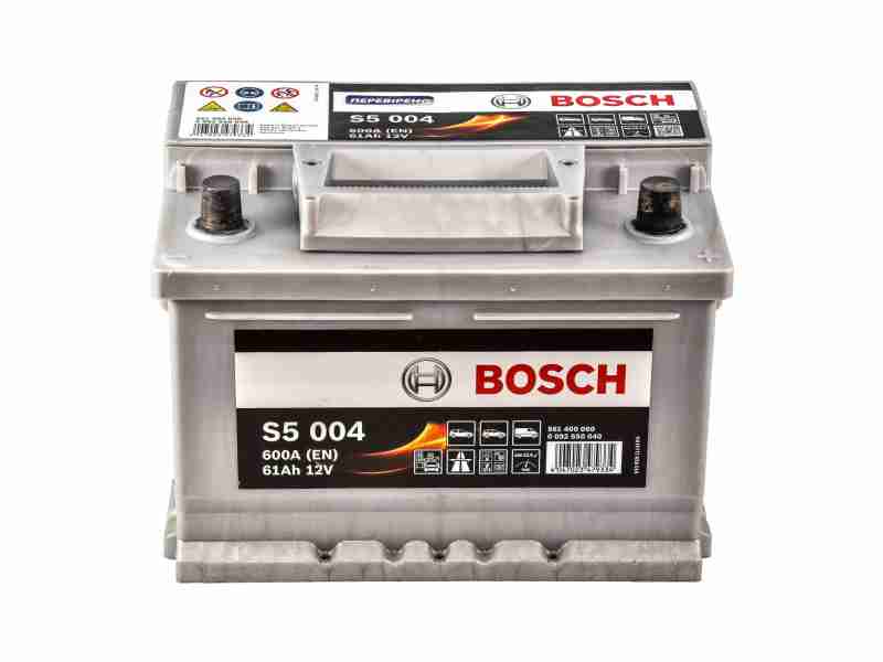 Акумулятор BOSCH (S5004) 61Ah-12v, EN600