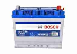 Акумулятор BOSCH (S4026) 70Ah-12v, EN630