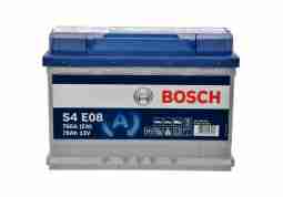 Аккумулятор  BOSCH (S4E08) 70Ah-12v, EN760