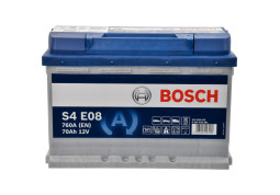 Акумулятор BOSCH (S4E08) 70Ah-12v, EN760