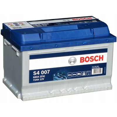 Акумулятор BOSCH (S4007) 72Ah-12v, EN680