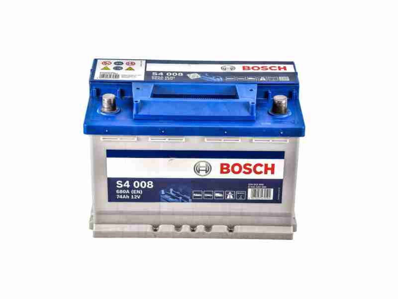 Акумулятор BOSCH (S4008) 74Ah-12v, EN680