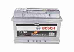 Аккумулятор  BOSCH (S5007) 74Ah-12v, EN750