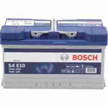 Аккумулятор  BOSCH (S4E10) 75Ah-12v, EN730